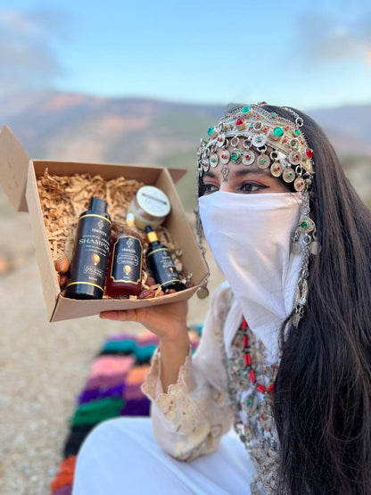 مجموعة تاونزا لحماية شعرك من الجذور (زيت + شامبو + سيروم)