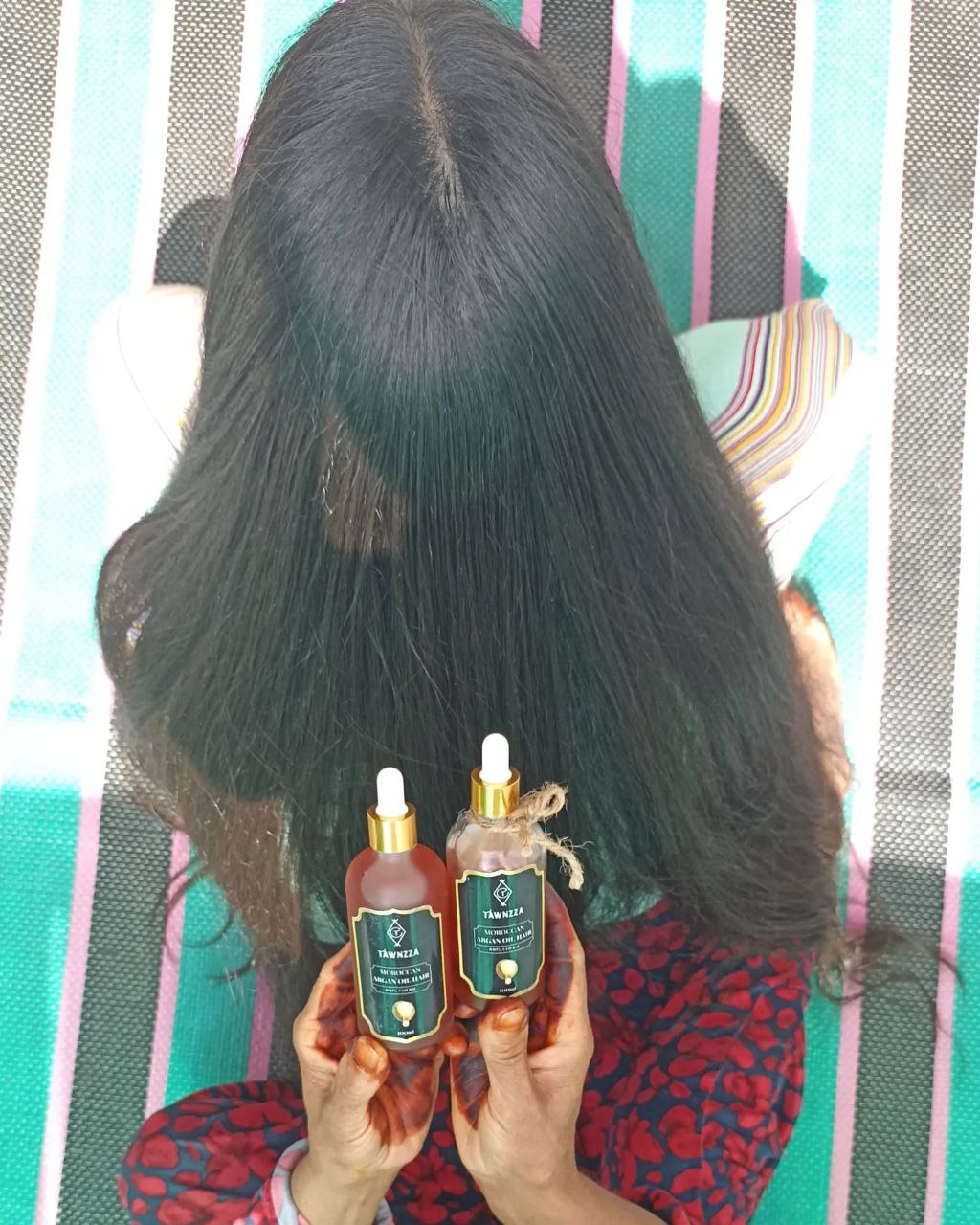 زيت الشعر تاونزا لتطويل و تكثيف ومنع تساقط الشعر {100 مل}